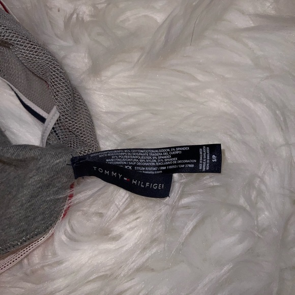 Tommy Hilfiger Cotton Mesh Triangle Bralette - Picture 6 of 6